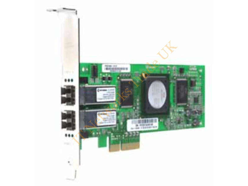 PX2510401-61 Qlogic SANblade QLE2462 2-Port 4GB/s Fibre Channel PCI-Express Host Bus Adapter Fiber Channel Controller