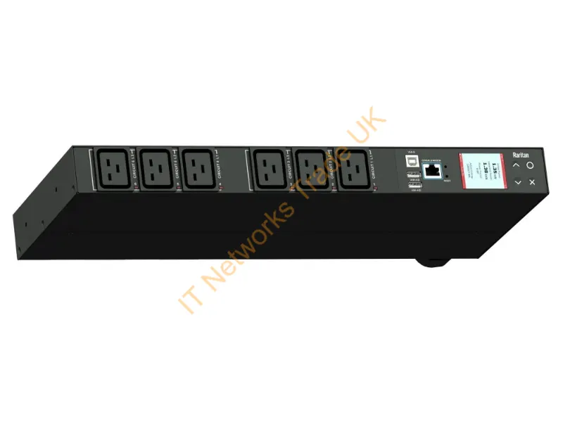 PX3-4104R-V2 - Raritan Px3-4104R-V2 Power Distribution Unit (Pdu) 6 Ac Outlet(S) 1U Black