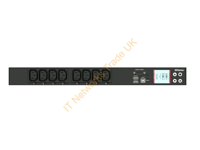 PX3-5180R - Raritan Px3-5180R Power Distribution Unit (Pdu) 8 Ac Outlet(S) 1U Black