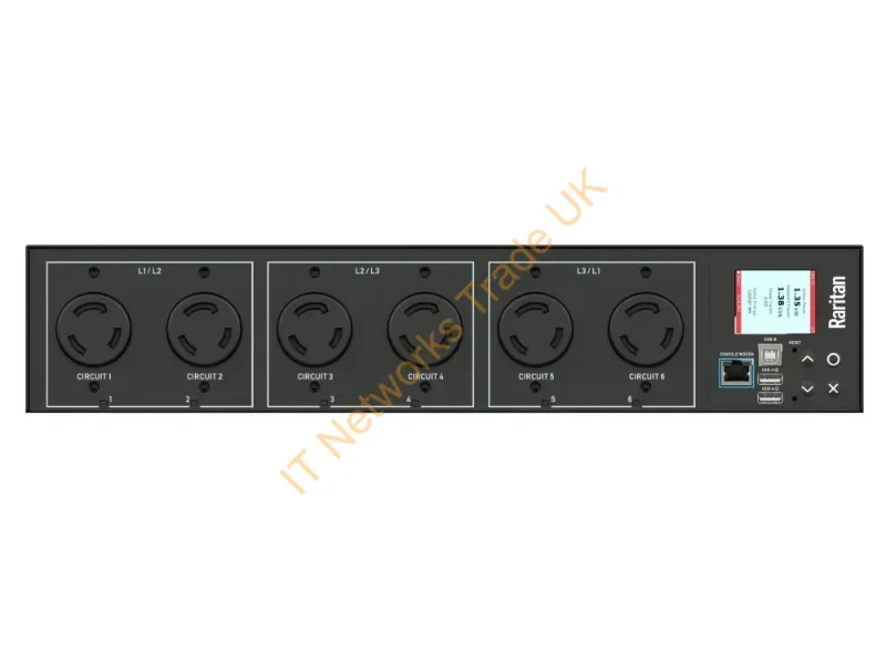 PX3-5939R - Raritan Px3-5939R Power Distribution Unit (Pdu) 6 Ac Outlet(S) 2U Black