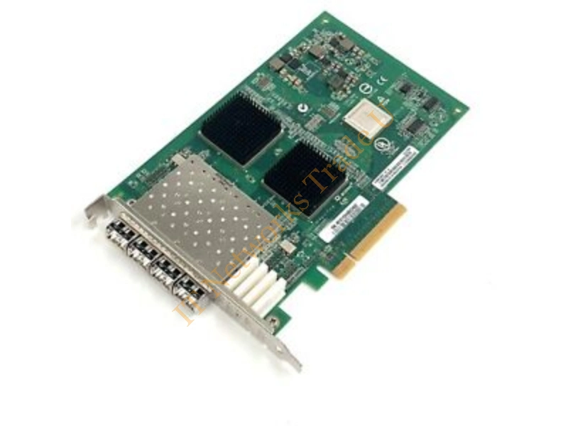 PX4810402-06 Dell / Qlogic QLE2564 8Gb SFP Quad Port Fibre Channel Host Bus Adapter with 4x SFP+ Module Fiber Channel Controller