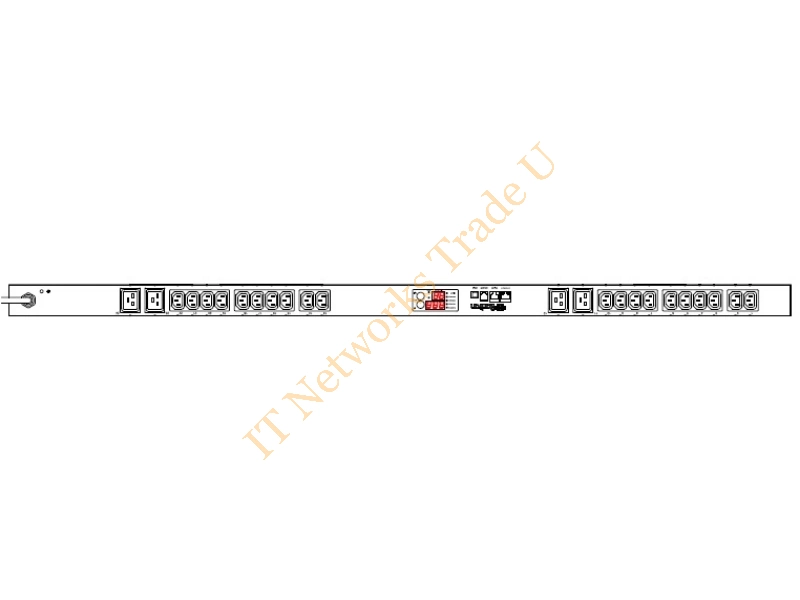PXE-1488 - Raritan PXE-1488 24AC outlet(s) 0U Black power distribution unit (PDU)