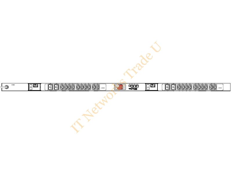 PXE-1493 - Raritan PXE-1493 24AC outlet(s) 0U Black power distribution unit (PDU)