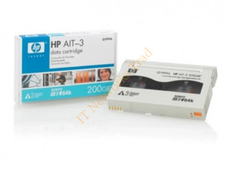 Q1999A HP AIT-3 Data Cartridge AIT-3 100 GB (Native) / 200 GB (Compressed) 1 Pack Tape Media Storage