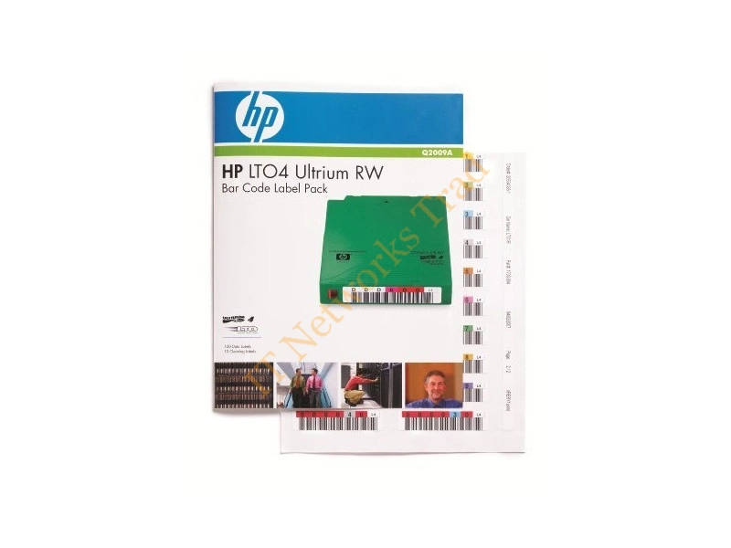 Q2009A HP LTO-4 Ultrium RW Bar Code Label Pack Tape Media Cartridge