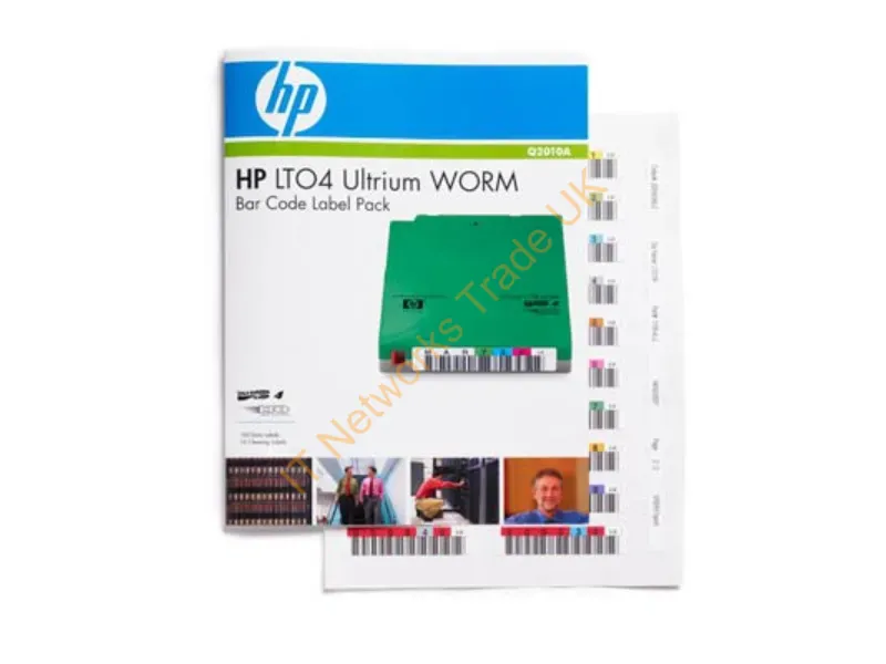 Q2010A HP LTO-3 Ultrium WORM Bar-Code Label 100-pack Tape Media Tape Drive Storage