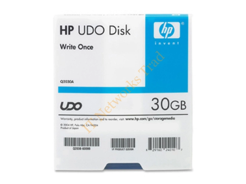Q2030A HP UDO Disk 30GB Write Once Tape Media Cartridge