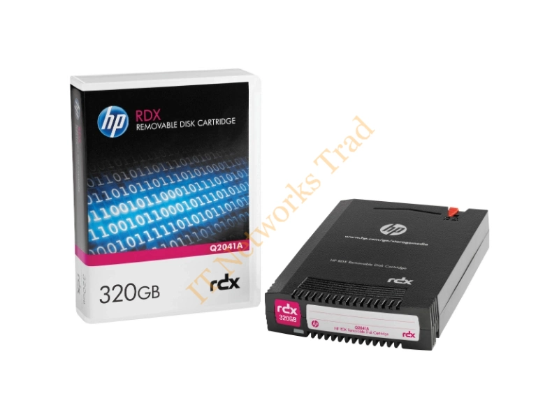 Q2041A HP 320GB RDX Removable Disk Data Cartridge Tape Media Storage