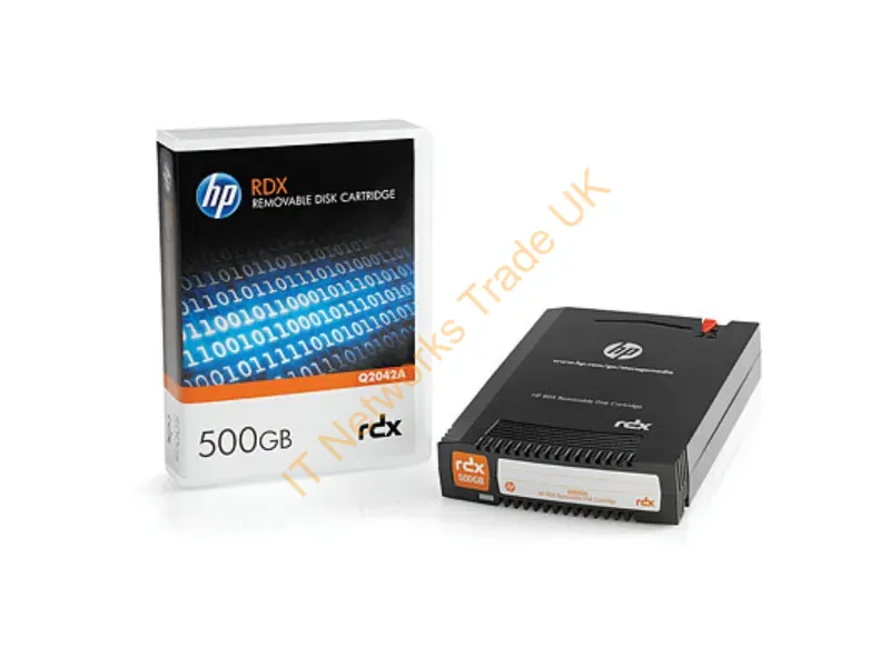 Q2042A HP 500GB/1TB RDX Removable Disk Cartridge Tape Media Cartridge