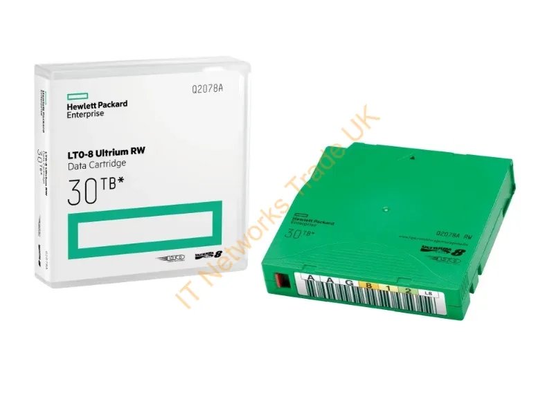 Q2078AL - Hpe Lto-8 Ultrium 30Tb Rw Custom Labeled Library Pack 20 Data Cartridges With Cases