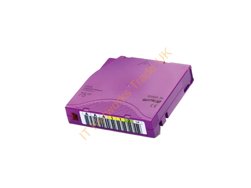 Q2080AC - Hpe Storage Lto-10 Ultrium 75Tb Rw Custom Labeled Library Pack 20 Data Cartridges Without Cases