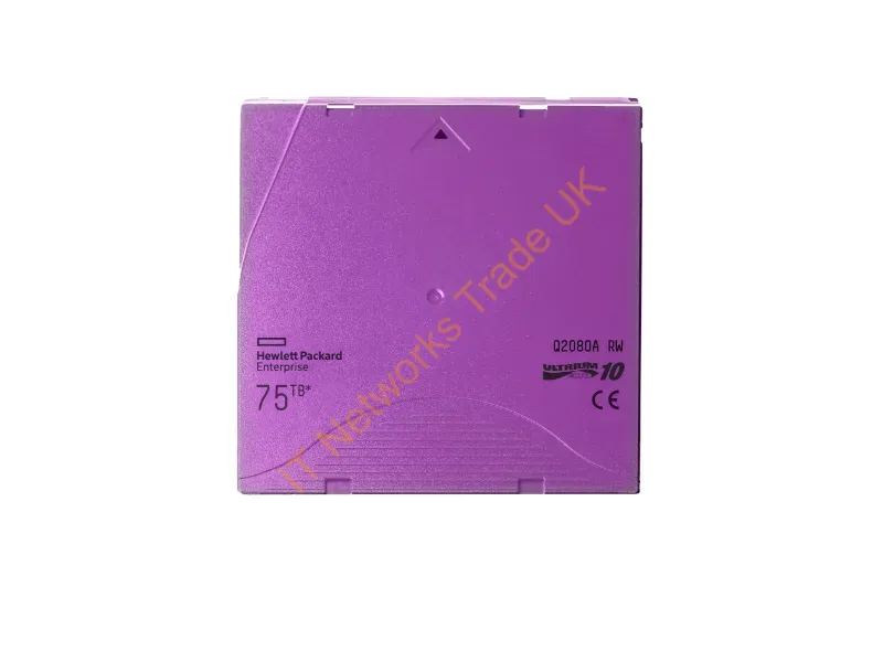Q2080AH - Hpe Storage Lto-10 Ultrium 75Tb Rw 20 Data Cartridges Library Pack Without Cases