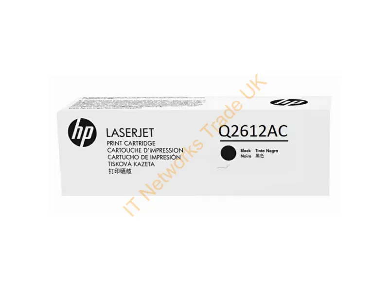 Q2612AC HP 12A Toner Cartridge (Black)  LaserJet 1020/3020/1022 Series Printer