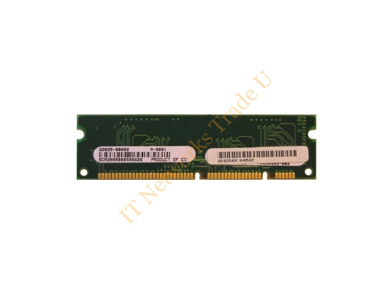Q2625-60002 HP 64MB PC2100 DDR 266MHz non-ECC 100-Pin SDRAM DIMM Memory Module for HP LaserJet 2400/4250/4350/5200/9050 Series Printers Printer Memory