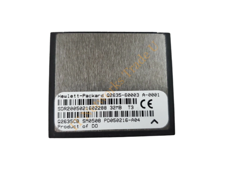 Q2635CB HP 32MB CompactFlash (CF) Memory Card for Color LaserJet 9040/9050 Printer