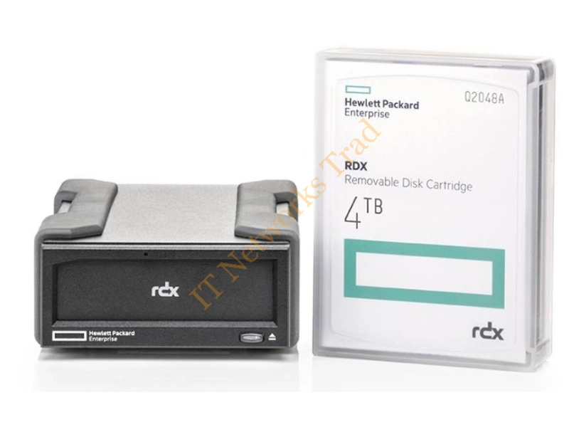 Q2R33A HP RDX 4TB USB 3.0 External Disk Backup System Tape Media Cartridge