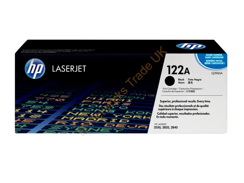 Q3960A HP Toner Cartridge (Black)  Color LaserJet 2550/2820/2840 Series Printer