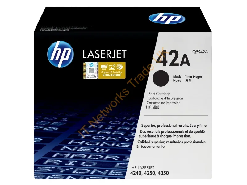 Q5942A HP 42A Toner Cartridge (Black)  LaserJet 4250/4350 Series Printer
