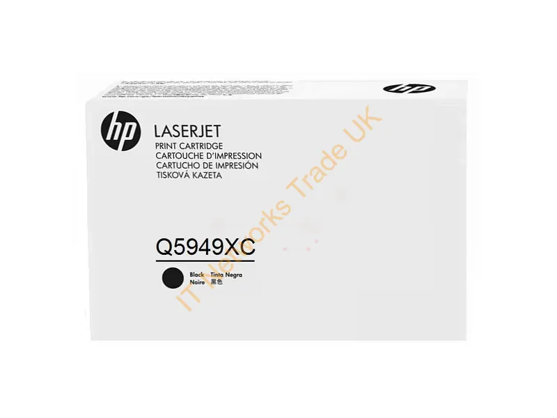 Q5949XC - HP Q5949XC/49X Toner cartridge black Contract, 6K pages/5% for Canon LBP-3300