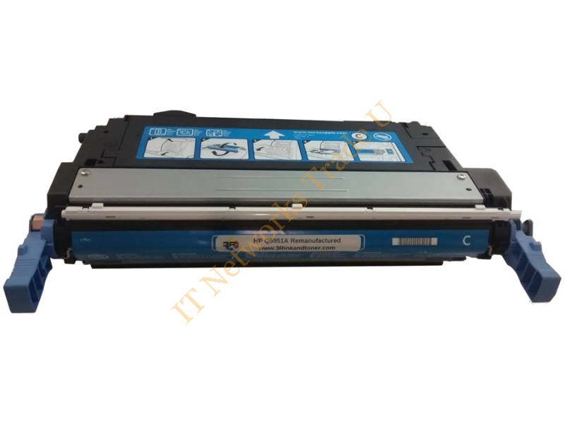 Q5951A HP 643A Toner Cartridge (Cyan)  Color LaserJet 4700 Series Printer