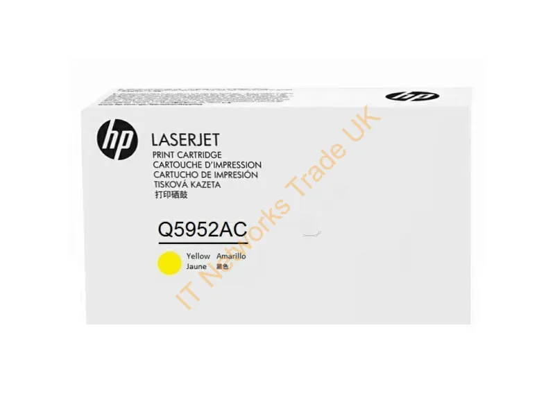 Q5952AC HP Q5952AC Yellow LaserJet Toner Cartridge