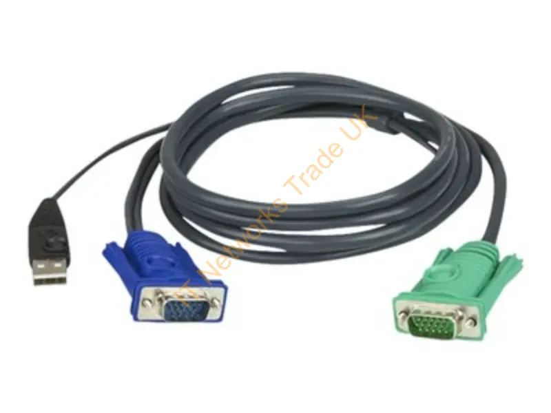 Q5T69A - HPE Q5T69A KVM cable Black 1.8 m