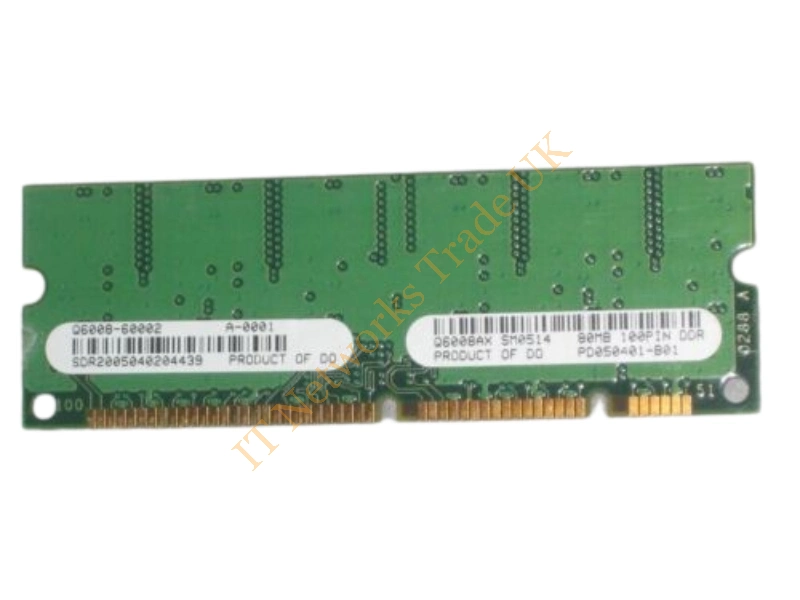 Q6008A HP 80MB DDR 100-Pin Memory for LaserJet 4250 Printer Memory