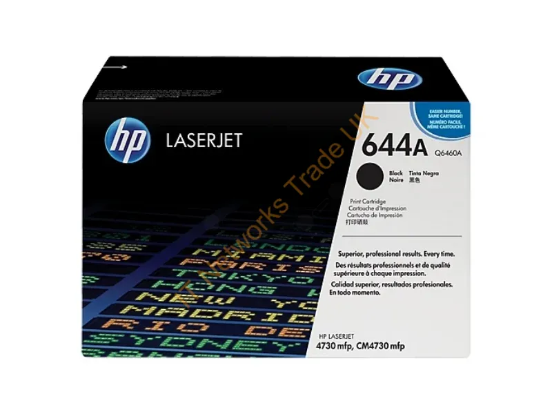 Q6460A HP Toner Cartridge (Black)  Color LaserJet 4730 Series Printer