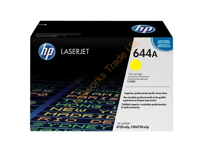 Q6462A HP Toner Cartridge (Yellow)  Color LaserJet 4730 Series Printer