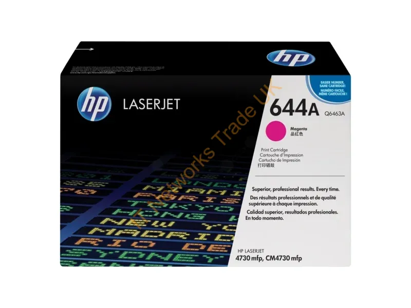 Q6463A HP Toner Cartridge (Magenta)  Color LaserJet 4730 Series Printer