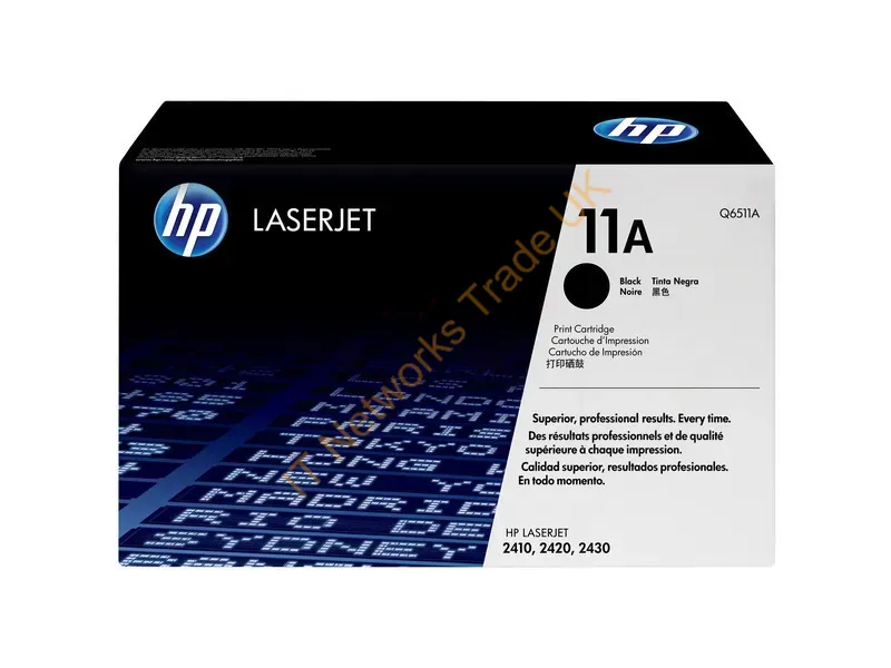 Q6511A HP 11A Toner Cartridge (Black)  Color LaserJet 2420/2430 Series Printer