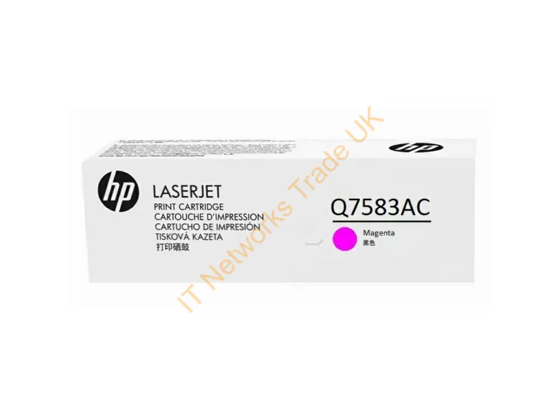 Q7583AC HP 503A (Magenta) Toner Cartridge  Color LaserJet 3600 / 3800 Series Printer
