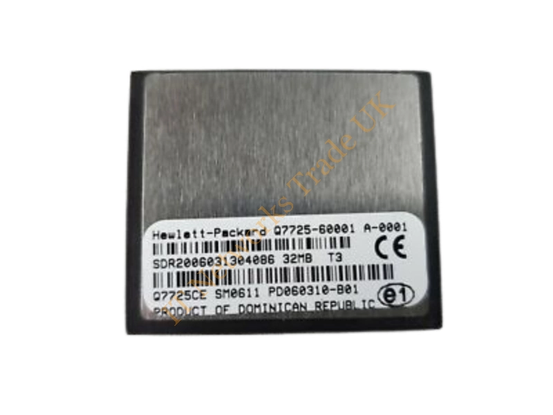 Q7725-67905 HP 32MB Compact Flash Firmware Memory  for LaserJet 9040/9050 Series Multifunction Printer