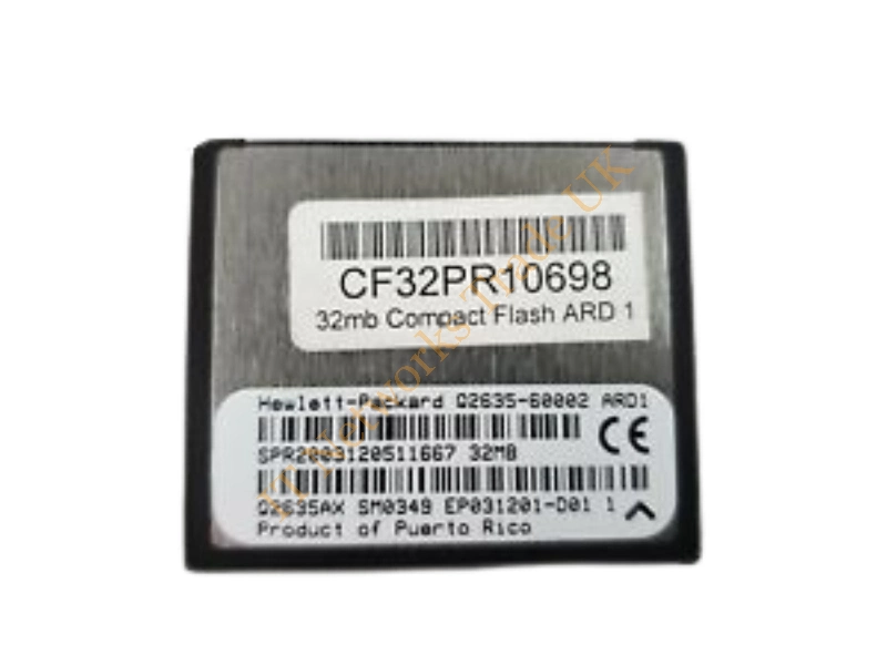 Q7725-67976 HP 32MB Compact Flash Firmware Memory  for LaserJet 9500 Series Multifunction Printer