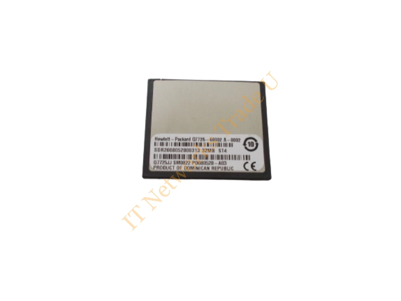 Q7725BJ HP 32MB Compact Flash Firmware Memory  for Color LaserJet 5550 Series Printers
