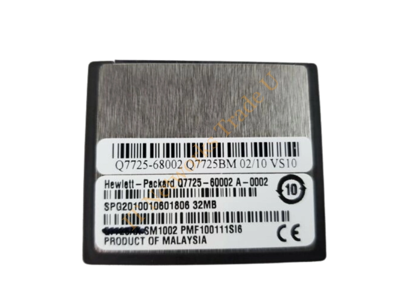 Q7725BM HP 32MB CompactFlash (CF) Memory Card for LaserJet 5550 Printer