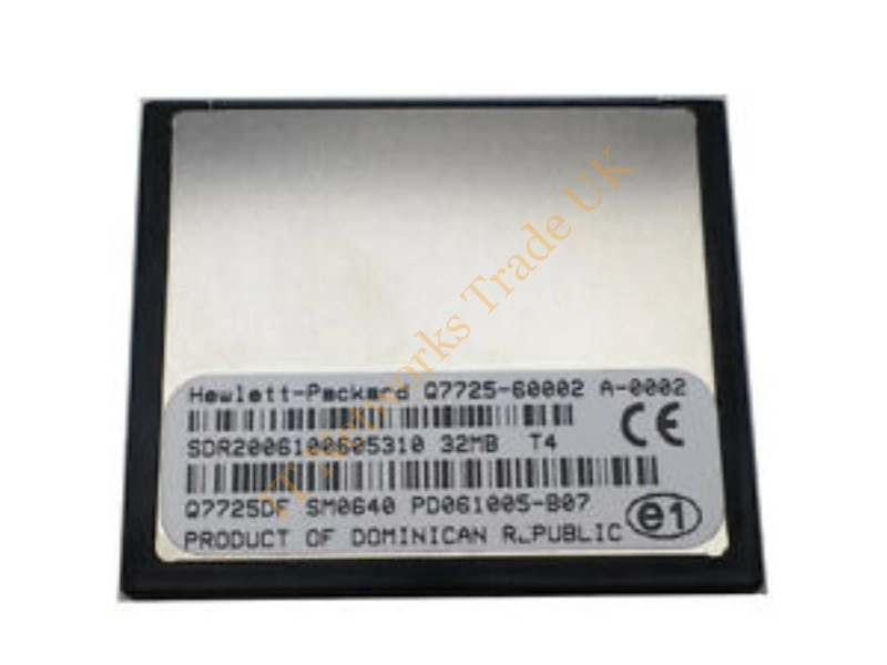 Q7725FG HP 32MB CompactFlash (CF) Memory Card for Digital Sender 9200C Printer