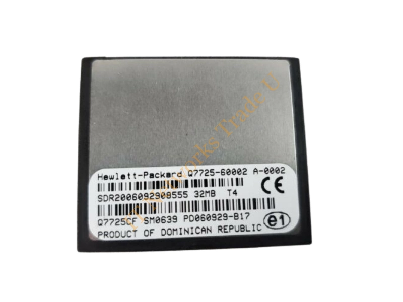 Q7725JS HP 32MB CompactFlash (CF) Memory Card for Color LaserJet 4700 Printer