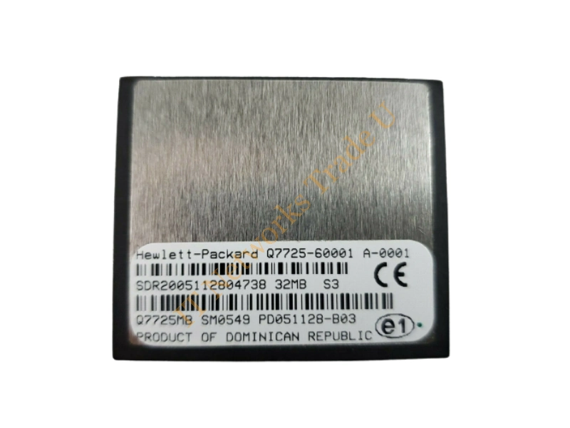 Q7725MB HP 32MB Compact Flash Firmware Memory  for Color LaserJet 3600 Series Multifunction Printer