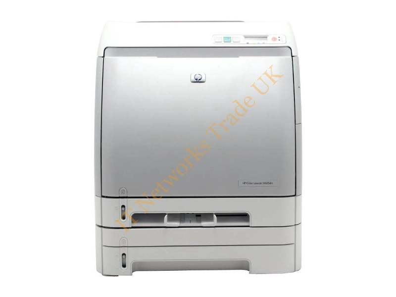 Q7823A HP Color LaserJet Printer 2605DTN 12/10PPM 600DPI Legal USB Ethernet