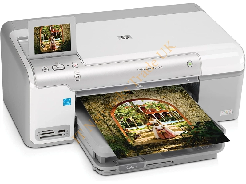 Q8441A#B1H HP Photosmart D7560 Photo Inkjet Printer