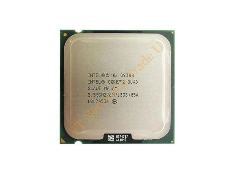 Q9300-R Intel Core 2 Quad Q9300 4-Core 2.50GHz 1333MHz FSB 6MB L2 Cache Socket LGA775 Retail Processor