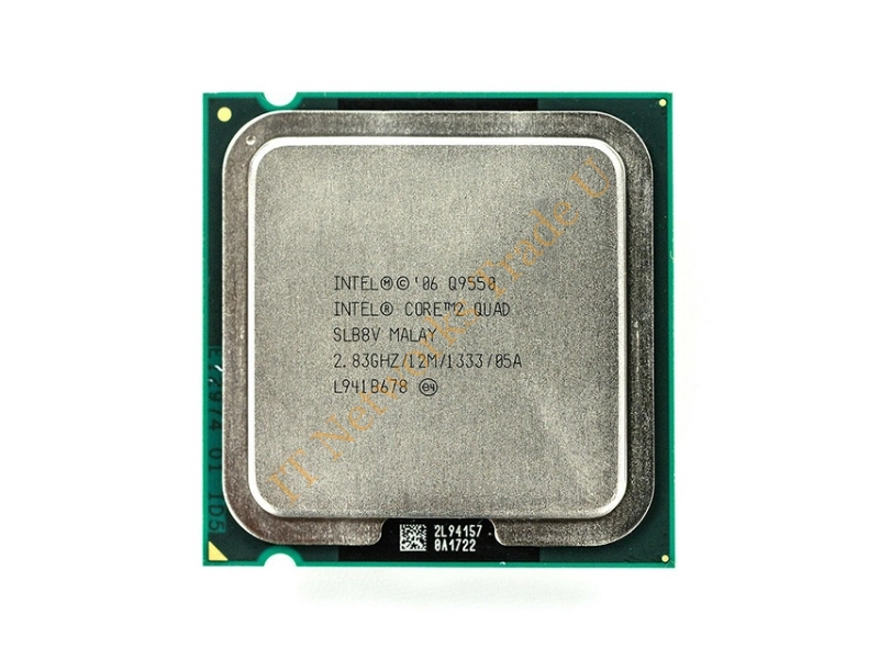 Q9550-R Intel Core 2 Quad Q9550 4-Core 2.83GHz 1333MHz FSB 12 MB L2 Cache Socket LGA775 Retail Processor