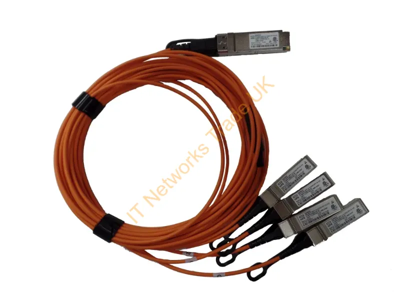 Q9S66A - Hpe 40Gbe Qsfp+ To 4X10Gbe Sfp+ 5M Active Optical Cable