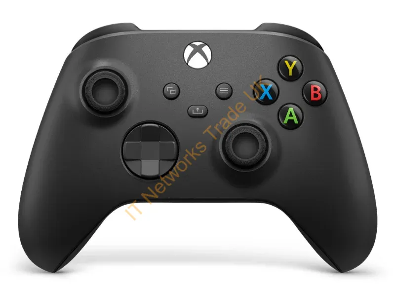 QAT-00009 - Microsoft Xbox Wireless Controller Black Bluetooth Gamepad Analogue / Digital Android, PC, Xbox One, Xbox One S, Xbox One X, Xbox Series S, Xbox Series X, iOS