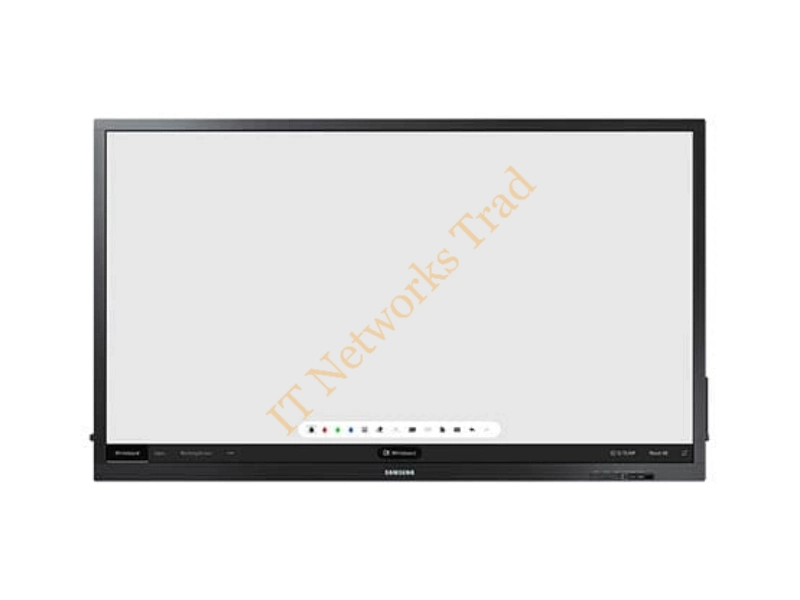 QB75H-TR Samsung 75-inch QB75H-TR E-Board 75-inch Edge-Lit 4K UHD LED Interactive Touchscreen Display