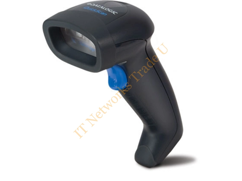 QD2330-BKK12S - Datalogic QuickScan L QD2300 Handheld bar code reader 1D Laser Black Scanner