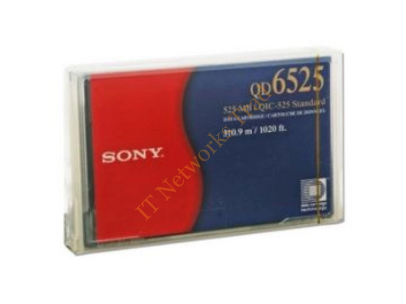 QD6525 Sony QIC Data Cartridge QIC QIC-525 512MB (Native) 1 Pack Tape Media Storage