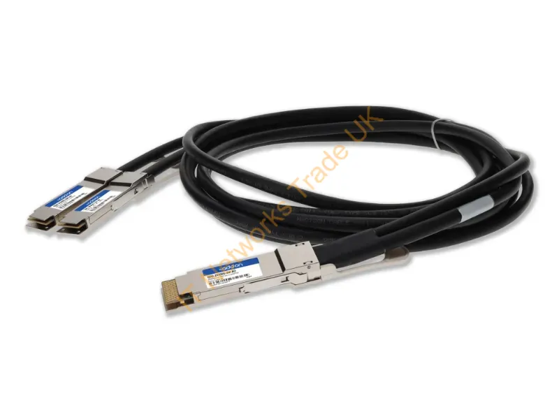 QDD-2X200G-2M-AO - Addon Networks Qdd-2X200G-2M-Ao Infiniband/Fibre Optic Cable 78.7" (2 M) Qsfp-Dd 2X Qsfp56 Dac Black