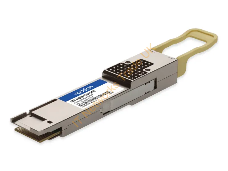 QDD-400GB-VSR4-J-AO - Addon Networks Qdd-400Gb-Vsr4-J-Ao Network Transceiver Module Fiber Optic 400000 Mbit/S Qsfp-Dd 850 Nm